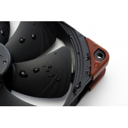 Noctua NF-A14 INDUSTRIALPPC-2000 IP67 PWM Tietokonekotelo Tuuletin 14 cm musta, Ruskea