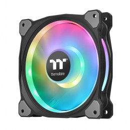 Thermaltake Riing Duo 14 LED RGB Premium Edition Tietokonekotelo Tuuletin musta