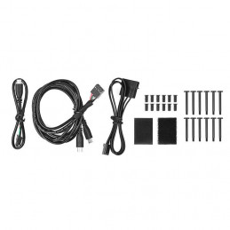 Thermaltake Riing Duo 14 LED RGB Premium Edition Tietokonekotelo Tuuletin musta