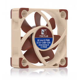 Noctua NF-A4X10 24V PWM Tietokoneen jäähdytysjärjestelmä Tietokonekotelo Tuuletin 4 cm Beige, Ruskea 1 kpl