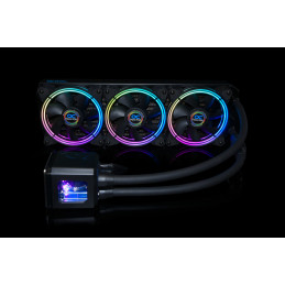 Alphacool Eisbaer Aurora 360 CPU Suoritin All-in-one-nesteenjäähdytin 12 cm musta 1 kpl