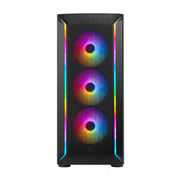 Silverstone FARA 511Z Midi Tower musta