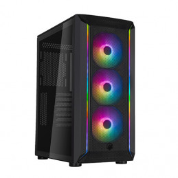 Silverstone FARA 511Z Midi Tower musta