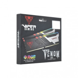 Patriot Memory Viper RGB PVVR532G640C32K muistimoduuli 32 GB 2 x 16 GB DDR5 6400 MHz
