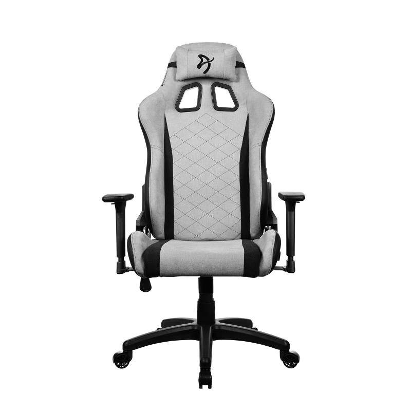 Arozzi Soft Fabric | Gaming Chair | Avanti SoftFabric | Light Pilkas Konsolipelituoli Pehmustettu istuintoppaus