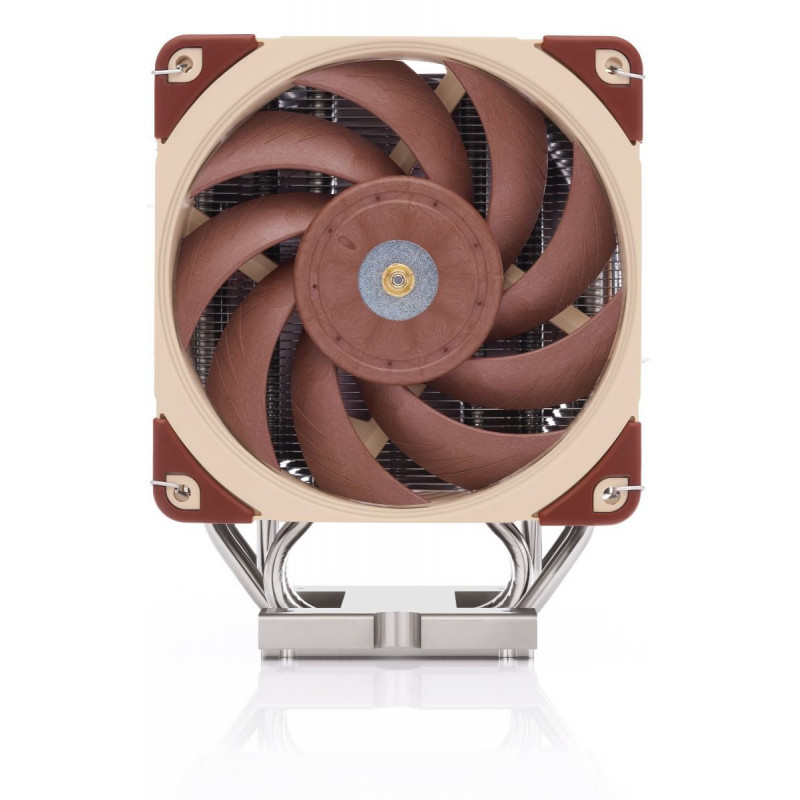 Noctua NH-U12S DX-3647 Tietokoneen jäähdytysjärjestelmä Suoritin Jäähdytin 12 cm Beige, Nikkeli, Punainen