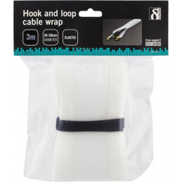 Deltaco LDR17 kaapelisuojus Valkoinen