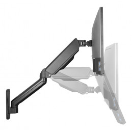 Deltaco ARM-0360 monitorin kiinnike ja jalusta 81,3 cm (32") Seinä musta