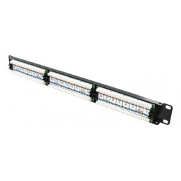 Deltaco PAN-124 kytkentäpaneeli 1U