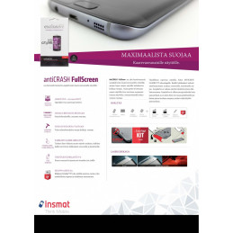 Insmat 860-9911 Matkapuhelimen näyttö- ja taustasuoja Apple 1 kpl