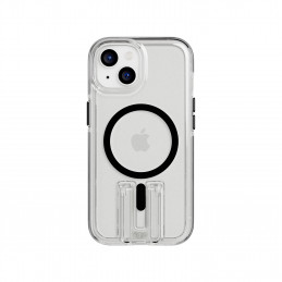 Tech21 T21-10445 matkapuhelimen suojakotelo 15,5 cm (6.1") Suojus musta, Läpinäkyvä