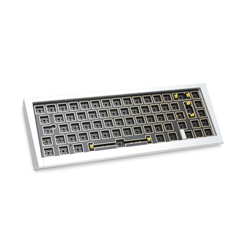 Ducky Outlaw 65 näppäimistö Universaali USB Englanti (US) Hopea