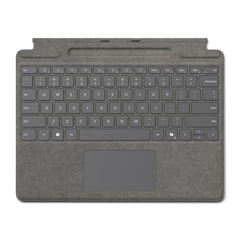 Microsoft Surface Pro KB w  PenStor Microsoft Cover port musta