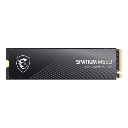 MSI SPATIUM M560 PCIE 5.0 NVME M.2 2 GB PCI Express 5.0 3D NAND