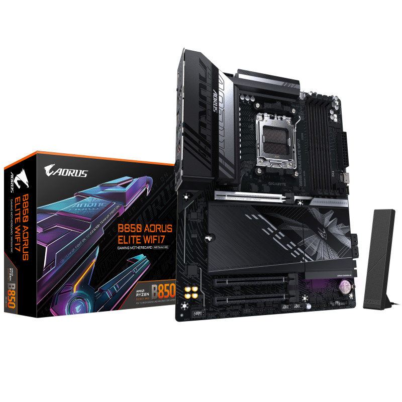 GIGABYTE B850 AORUS ELITE WIFI7 AMD B850 Pistoke AM5 ATX