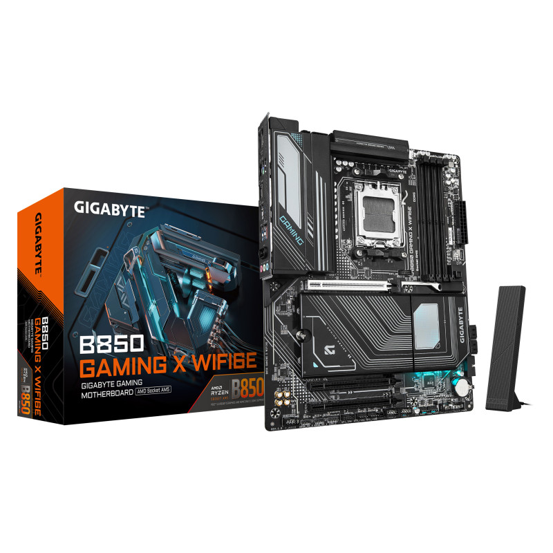 GIGABYTE B850 GAMING X WIFI6E emolevy AMD B850 Pistoke AM5 ATX