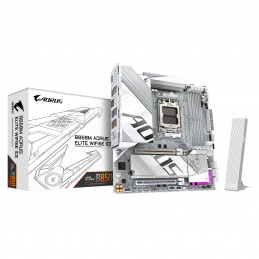 GIGABYTE B850M AORUS ELITE WIFI6E ICE AMD B850 Pistoke AM5 mikro ATX