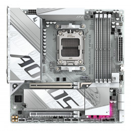 GIGABYTE B850M AORUS ELITE WIFI6E ICE AMD B850 Pistoke AM5 mikro ATX