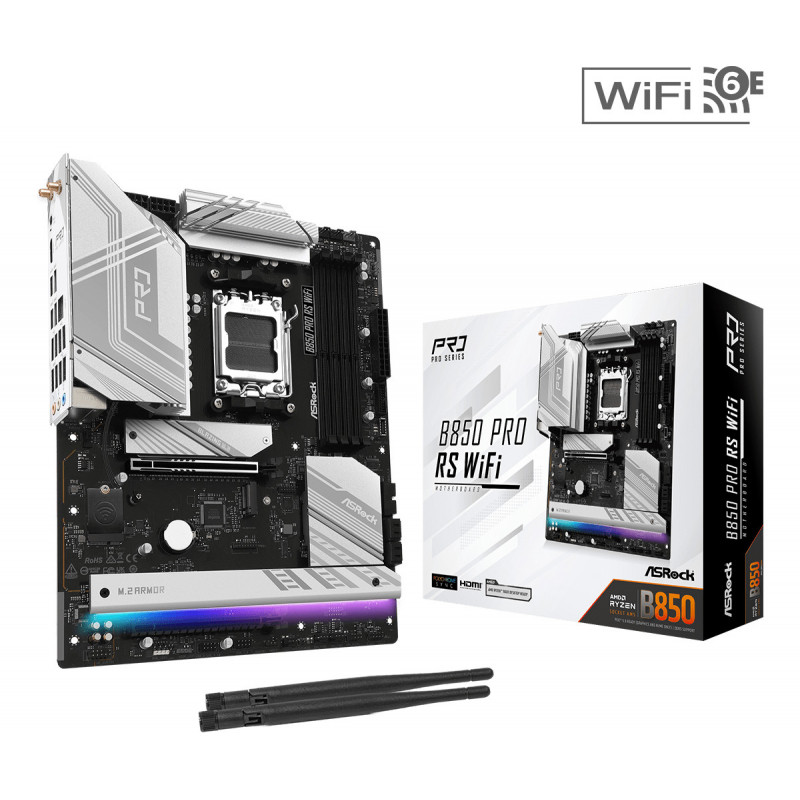 Asrock B850 Pro RS WiFi AMD B850 Pistoke AM5 ATX