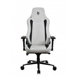 Arozzi Fabric Gaming Chair Vernazza Supersoft Light Grey