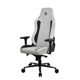 Arozzi Fabric Gaming Chair Vernazza Supersoft Light Grey