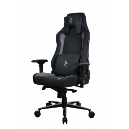 Arozzi Fabric Gaming Chair Vernazza Supersoft Black