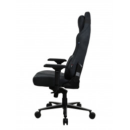 Arozzi Fabric Gaming Chair Vernazza Supersoft Black