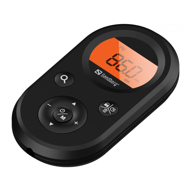 Sandberg 421-02 radio Kannettava musta