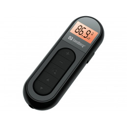 Sandberg 421-01 radio Kannettava musta