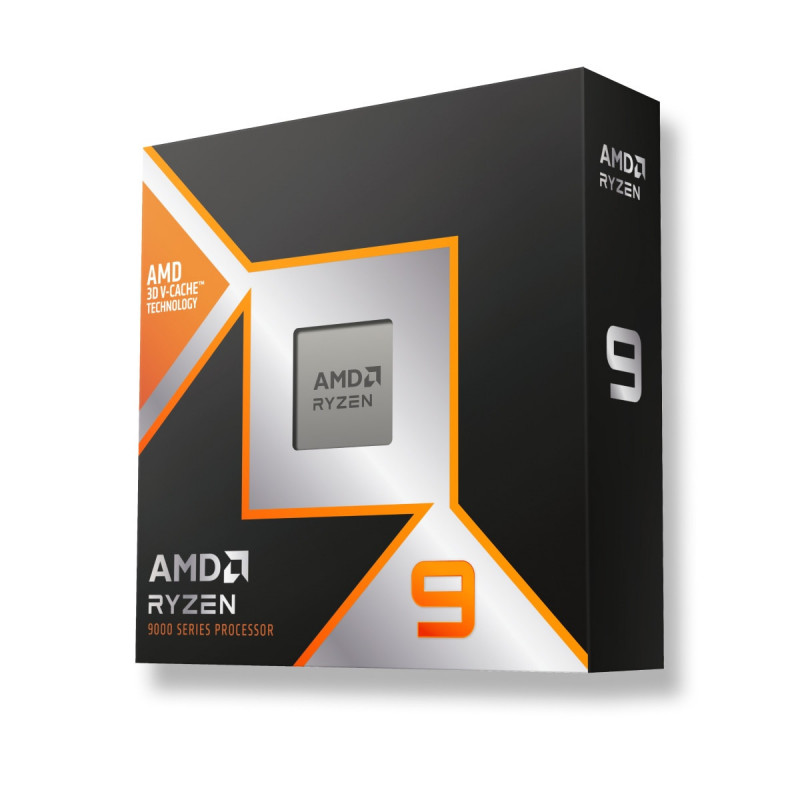 AMD Ryzen 9 9900X3D suoritin 4,4 GHz 140 MB L2 & L3 Laatikko