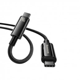 Baseus CAWJ040101 USB-kaapeli USB 2.0 2 m USB A USB C musta