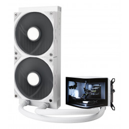 TRYX PANORAMA 240 Suoritin Nestejäähdytyspakkaus 12 cm Valkoinen 1 kpl