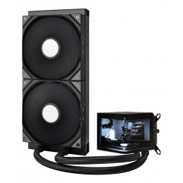 TRYX PANORAMA 280 Suoritin Nestejäähdytyspakkaus 14 cm musta 1 kpl