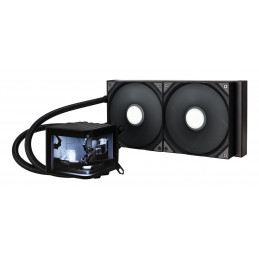 TRYX PANORAMA 280 Suoritin Nestejäähdytyspakkaus 14 cm musta 1 kpl