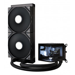 TRYX PANORAMA 240 Suoritin Nestejäähdytyspakkaus 12 cm musta 1 kpl