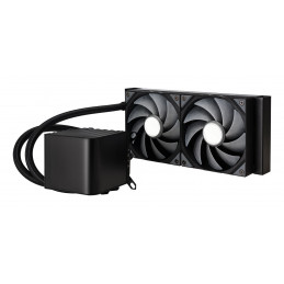 TRYX PANORAMA 240 Suoritin Nestejäähdytyspakkaus 12 cm musta 1 kpl