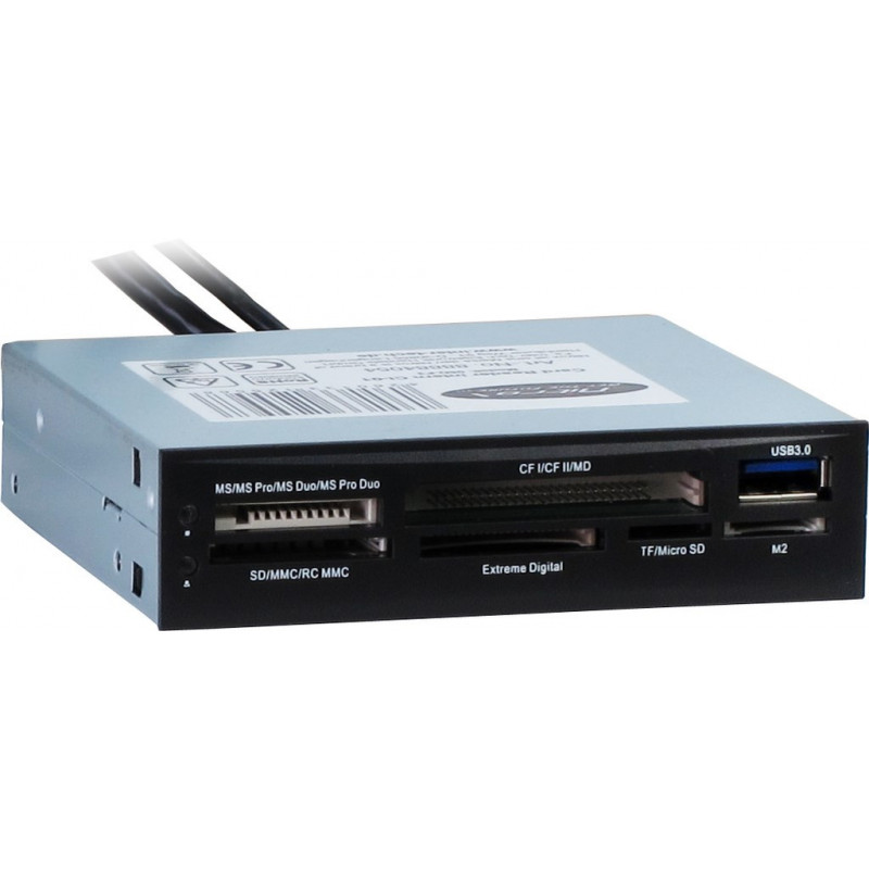 Inter-Tech CI-01 kortinlukija USB 3.2 Gen 1 (3.1 Gen 1) Sisäinen musta Inter-Tech CI-01 kortinlukija USB 3.2 Gen 1 (3.1 Gen 1) Sisäinen musta