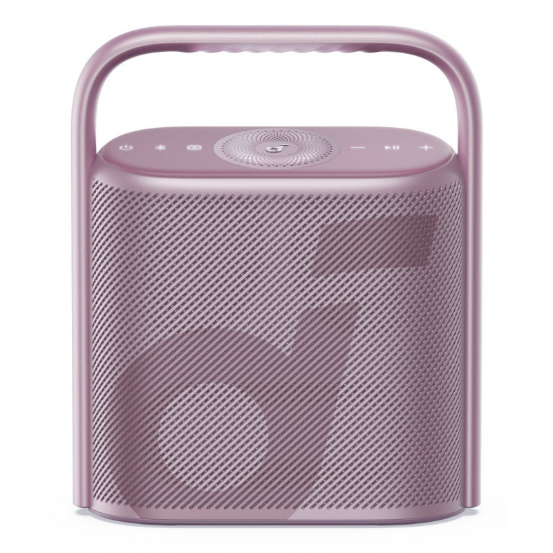 Soundcore A3131051 Kannettava ja juhlakaiutin Kannettava stereokaiutin Vaaleanpunainen 40 W