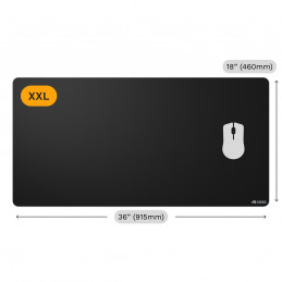 Glorious Gaming GLO-MP2-CLTH-EGL-XXL-BLK hiirimatto Pelihiirimatto musta