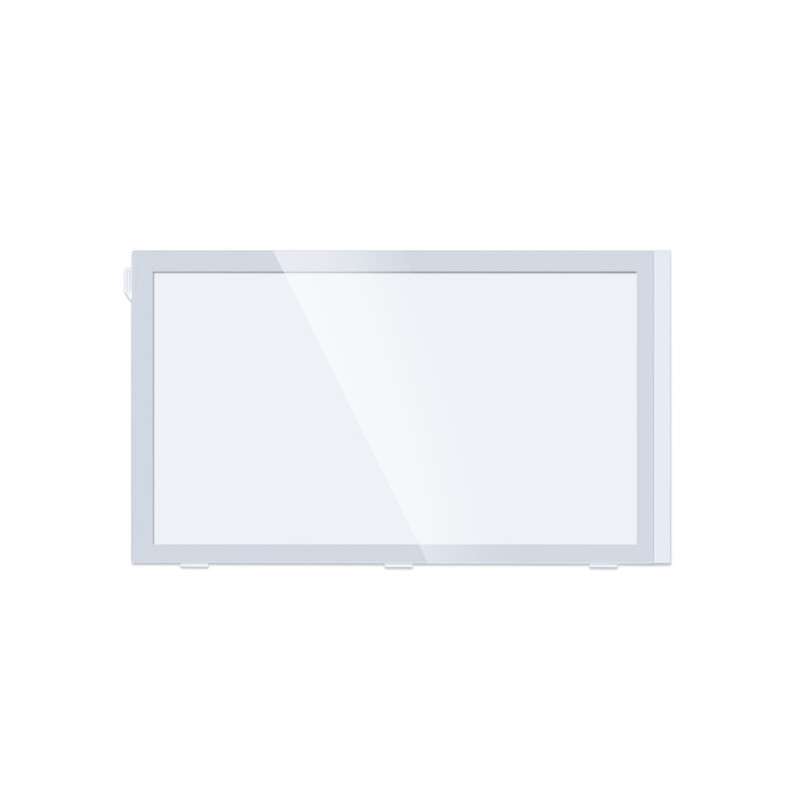 Lian Li DAN Cases A3-mATX Linkes Seitenteil aus Tempered Glass - weiß Midi Tower Sivupaneeli