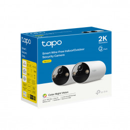 TP-Link Tapo C410 4-pack Luoti (muoto) IP-turvakamera Ulkona 2304 x 1296 pikseliä Katto seinä