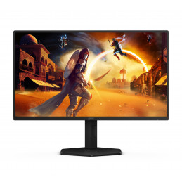 AOC G4 25G4SXU tietokoneen litteä näyttö 62,2 cm (24.5") 1920 x 1080 pikseliä Full HD LED musta, Harmaa