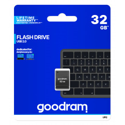 Goodram UPI2 USB-muisti 32 GB USB A-tyyppi 2.0 musta