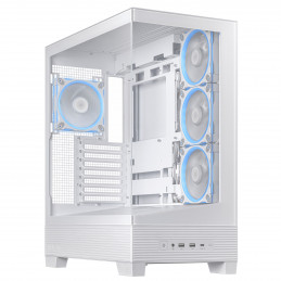 ASUS A31 Plus TG ARGB WHITE Midi Tower Valkoinen