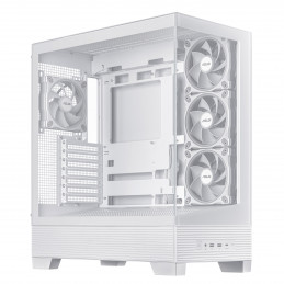 ASUS A31 Plus TG ARGB WHITE Midi Tower Valkoinen