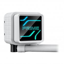 ASUS Prime LC 360 ARGB White Edition Suoritin All-in-one-nesteenjäähdytin 12 cm Valkoinen 1 kpl