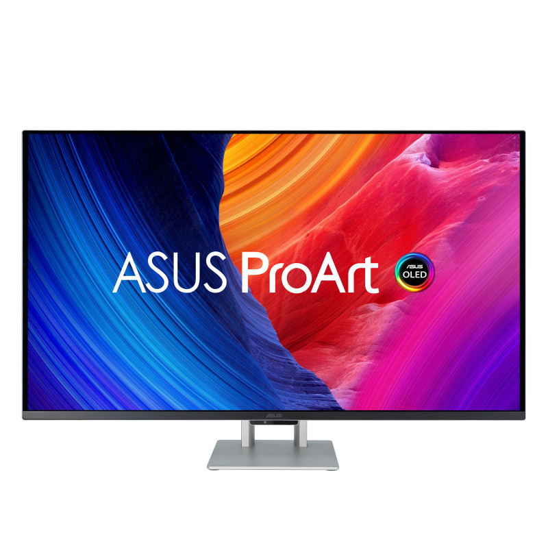 ASUS ProArt OLED PA32UCDM tietokoneen litteä näyttö 80 cm (31.5") 3840 x 2160 pikseliä 4K Ultra HD QD-OLED Hopea