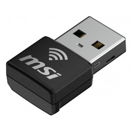 MSI AX1800 Nano WiFi USB Adapter liitäntäkortti -sovitin USB 2.0