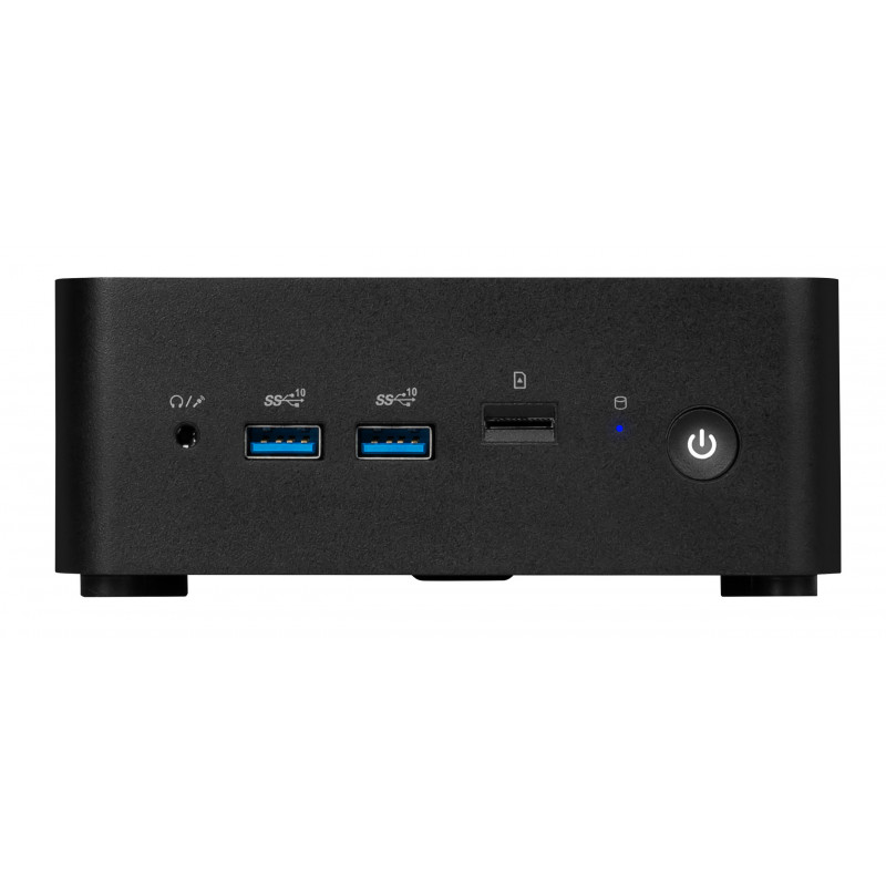 MSI Cubi NUC 13MQG-071EU Intel® Core™ i5 1345U 8 GB DDR5-SDRAM 512 GB SSD Windows 11 Pro Mini PC musta