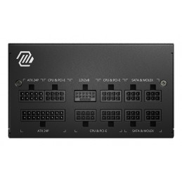 MSI MAG A750GL PCIE5 II virtalähdeyksikkö 750 W 20+4 pin ATX ATX musta